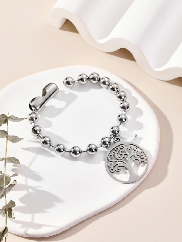 Tree Of Live Silver Bracelet